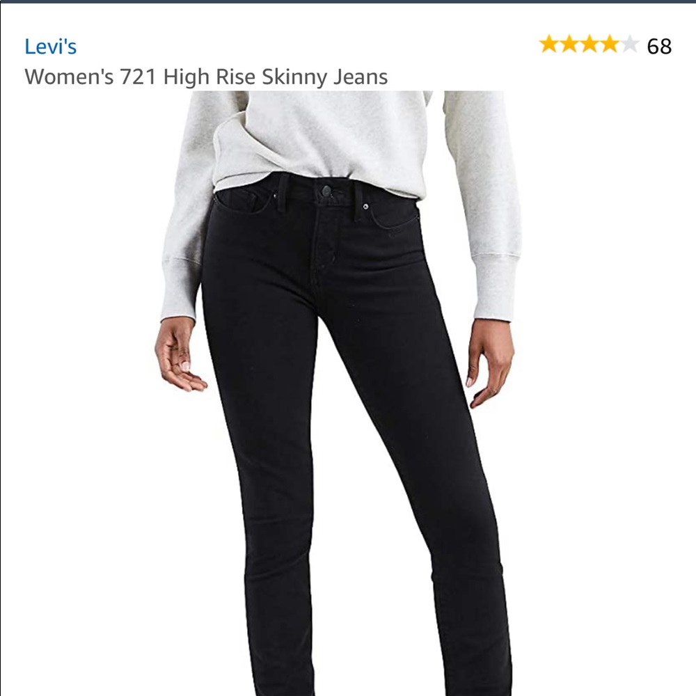 Levi’s721 high rise skinny size 4 - Picture 1 of 7